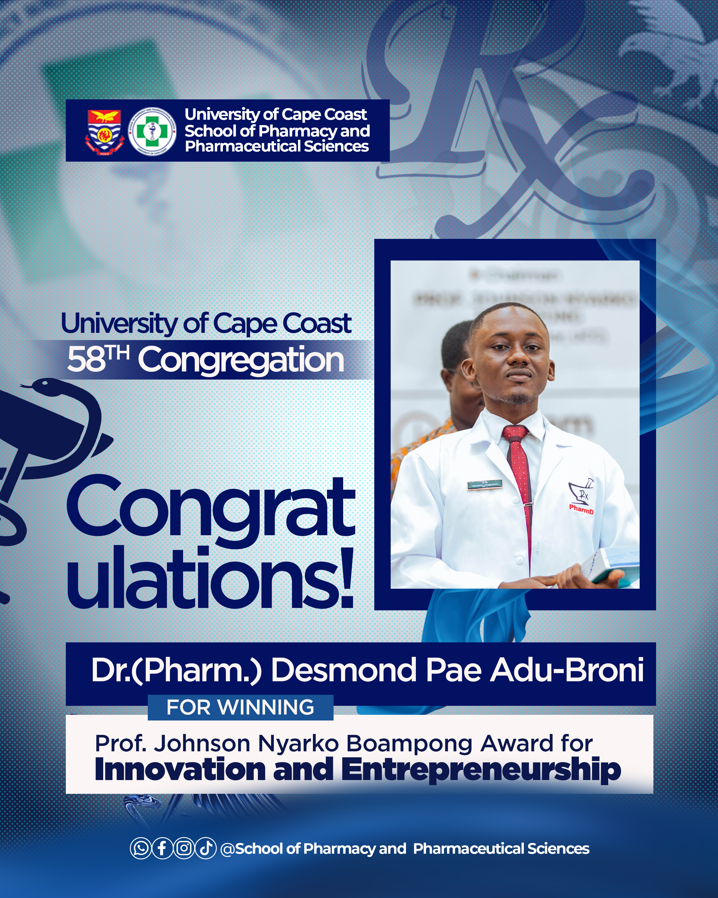 Dr (Pharm)  Desmond Adu-Broni
