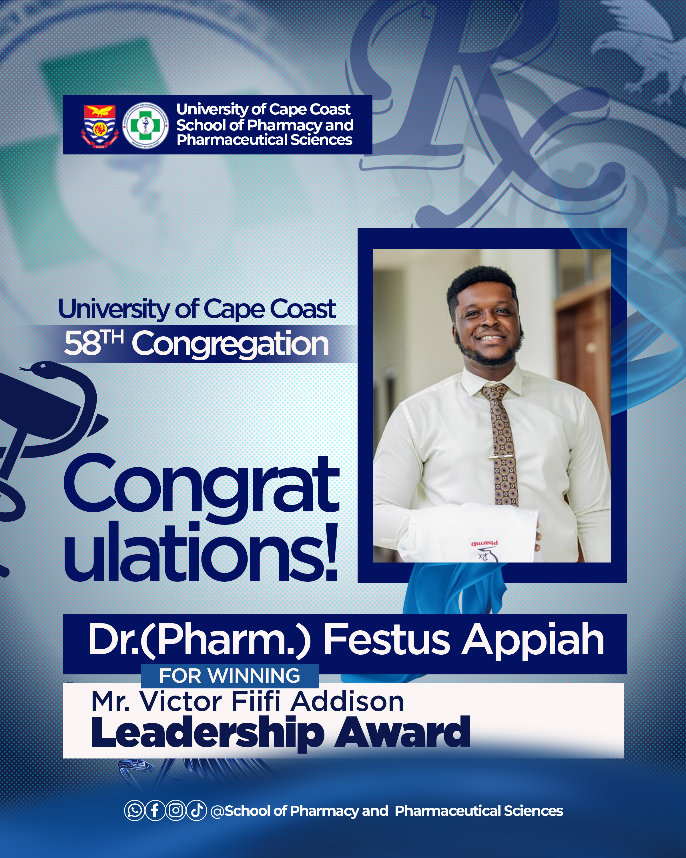 Dr (Pharm) Festus Appiah