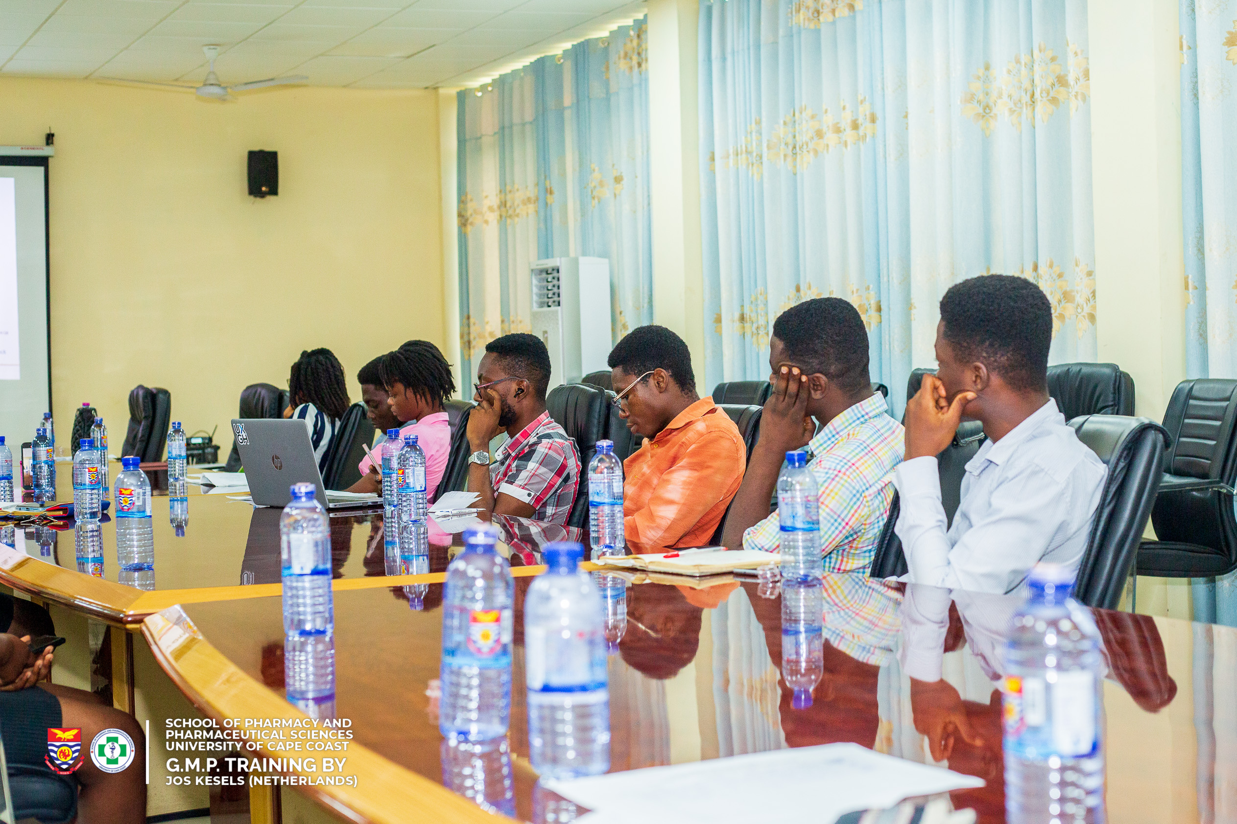 cross section of participant at the training