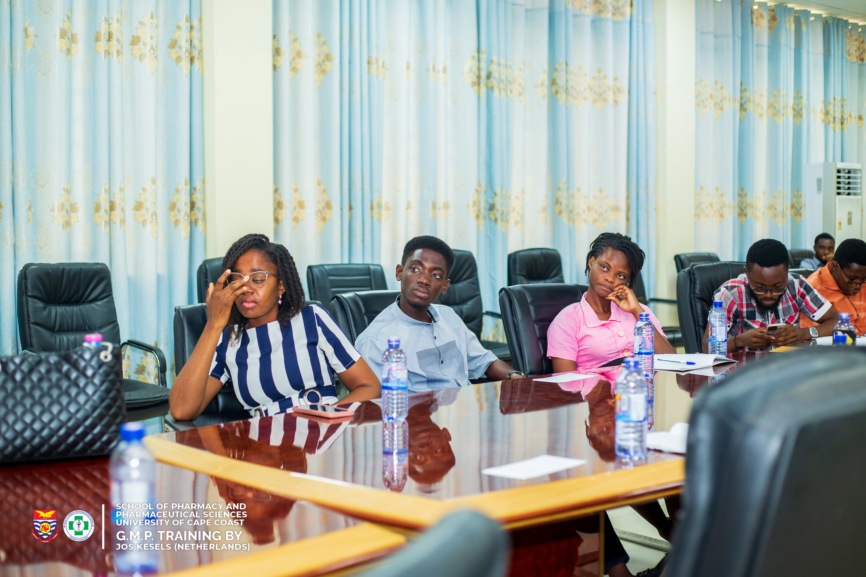 cross section of participant at the training