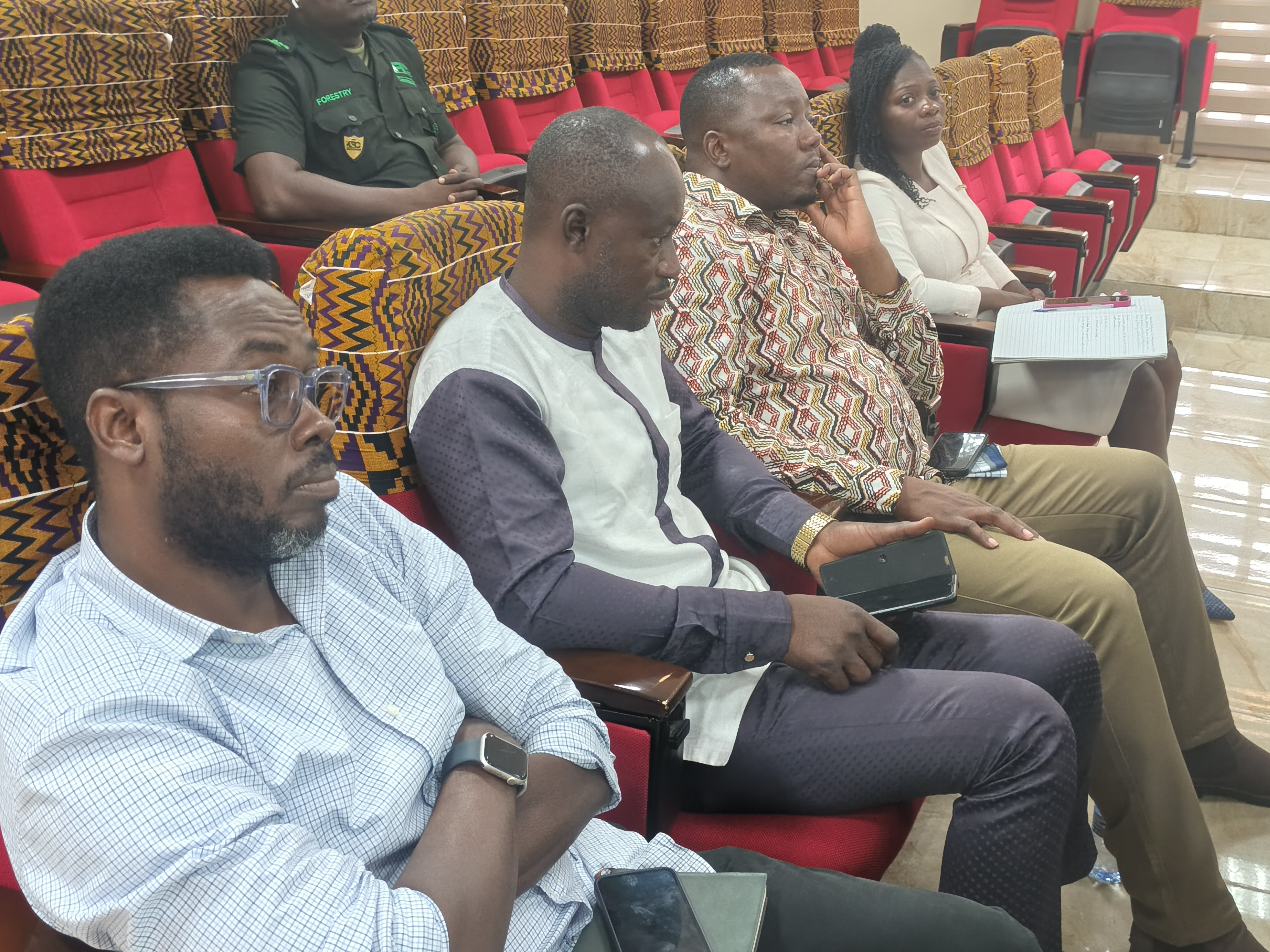 strategic engagement with key institutions, including the National Vaccine Institute, German Corporation for International Cooperation (GIZ), Centre for Plant Medicine Research (CPMR), Forestry Commission of Ghana, and Atlantic Life Sciences