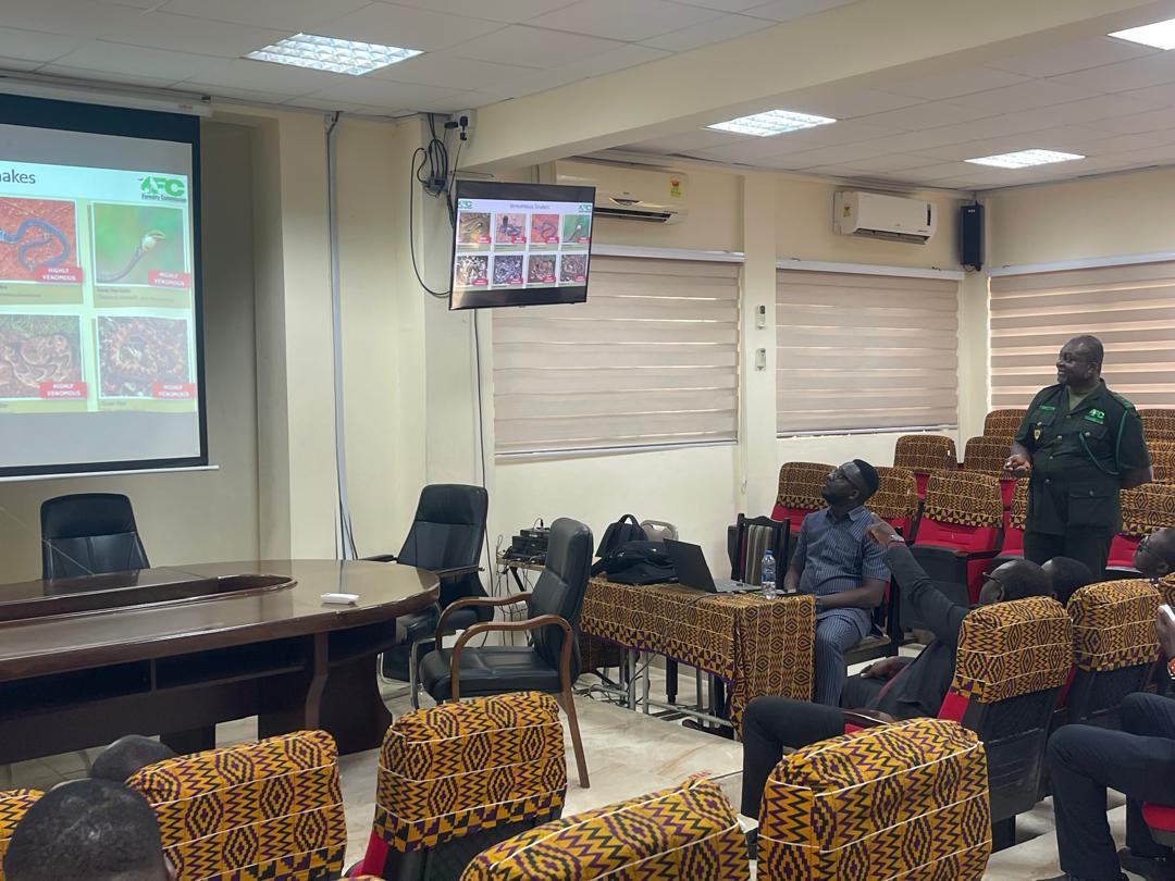 strategic engagement with key institutions, including the National Vaccine Institute, German Corporation for International Cooperation (GIZ), Centre for Plant Medicine Research (CPMR), Forestry Commission of Ghana, and Atlantic Life Sciences