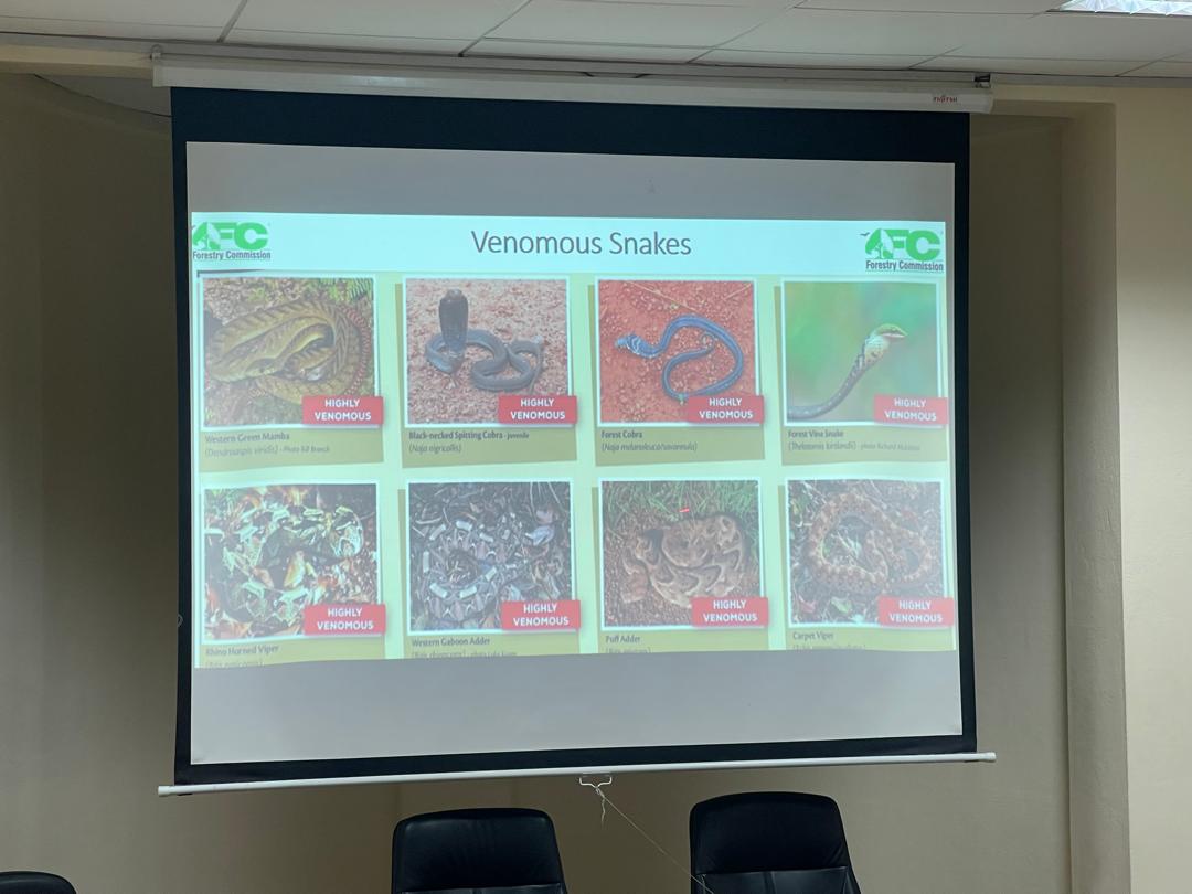Wildlife Division of the Forestry Commission of Ghana's presentation