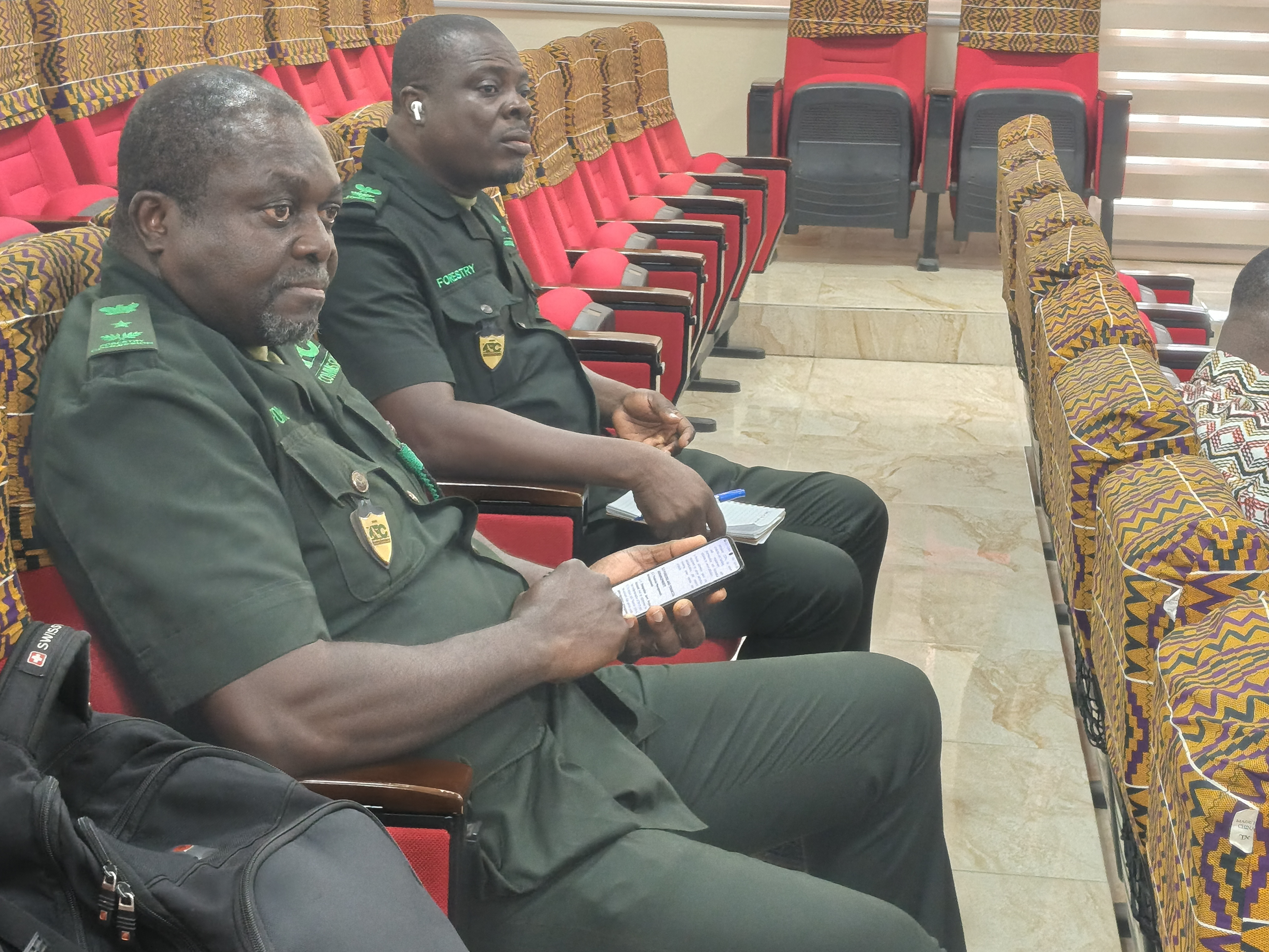 Mr. Enoch Ashie, Acting Head of the Wildlife Division of the Forestry Commission of Ghana