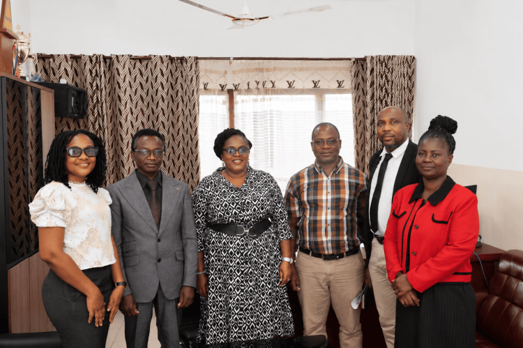Professor Dorcas Obiri-Yeboah with Public Health