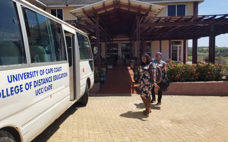 SOPPS Staff arrive at the Retreat Venue