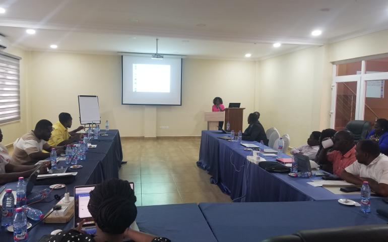 Participant during the SOPPS Retreat