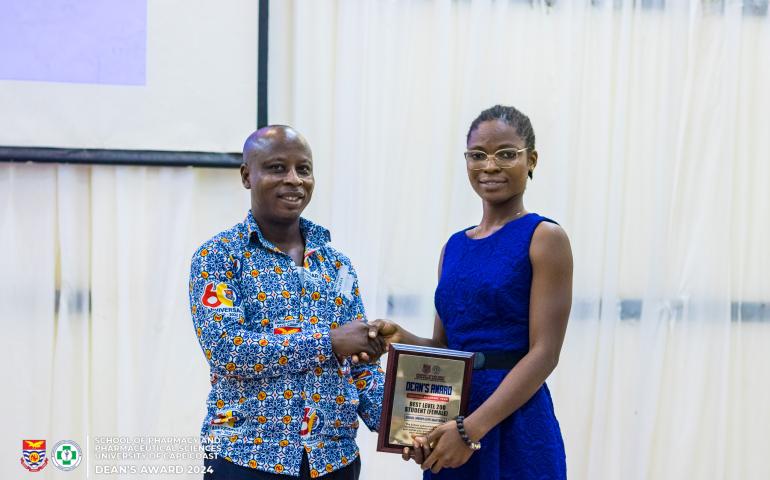 Adusei Spendy-love Asantewaa (Best female PharmD UCC 2nd year student)