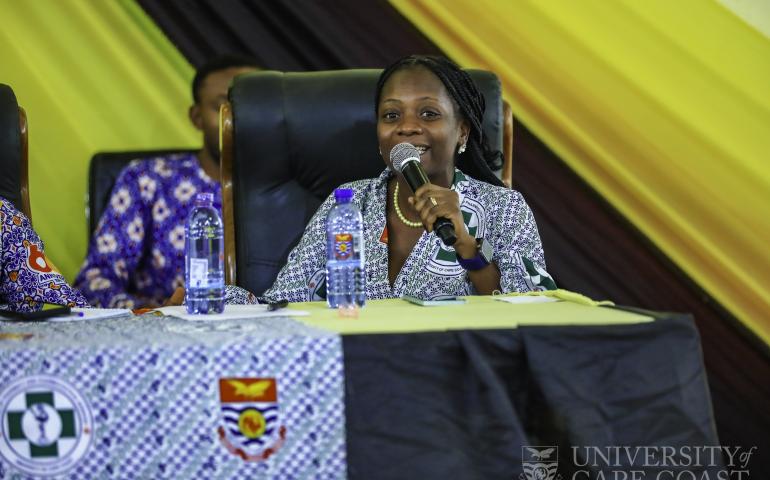 Mrs Esther Nimo (SoPPS Faculty Officer)
