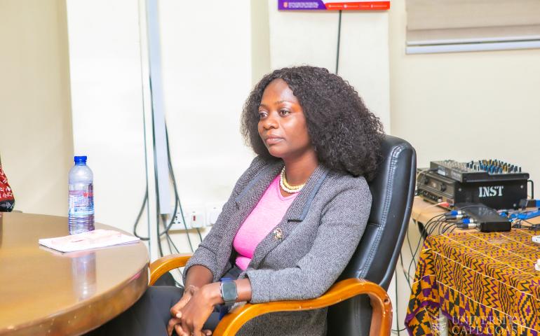 Mrs Esther Nimo (Faculty Officer)