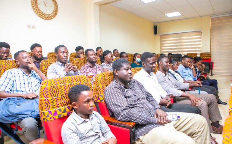 Group Picture of NSS Personnel for 2025/2026 Academic Year