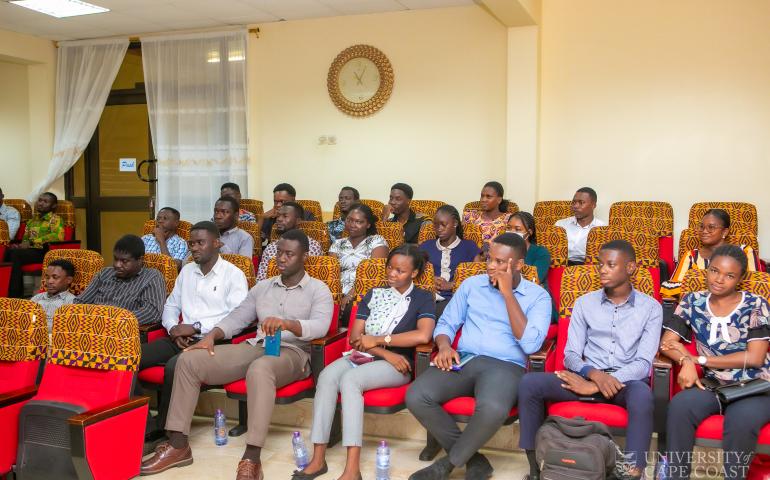 Group Picture of NSS Personnel for 2025/2026 Academic Year