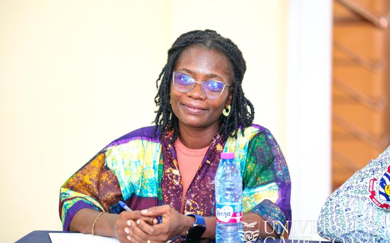 Mrs. Esther Bema Nimo - Faculty Officer of the School of Pharmacy and Pharmaceutical Sciences