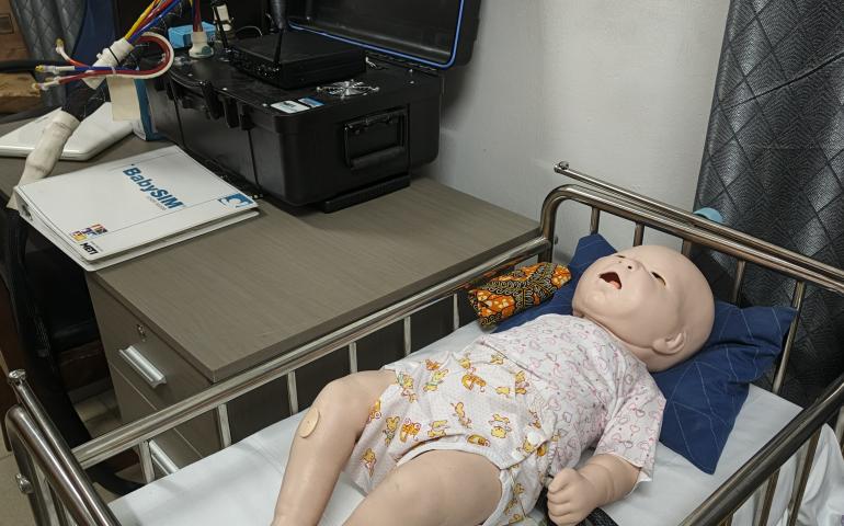 SOPPS-UCC infant mannequin simulator 