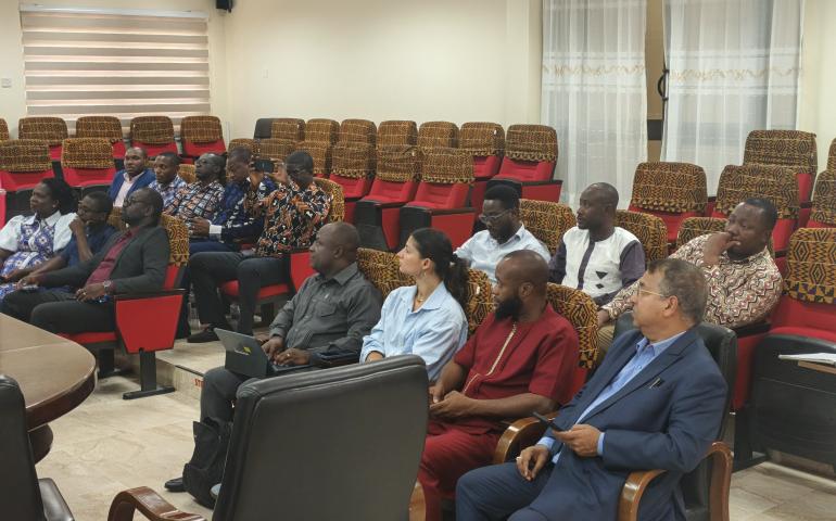 strategic engagement with key institutions, including the National Vaccine Institute, German Corporation for International Cooperation (GIZ), Centre for Plant Medicine Research (CPMR), Forestry Commission of Ghana, and Atlantic Life Sciences