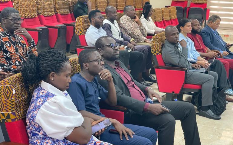 (L-R) Dr Esther Eshun-Oppong, Prof. Elvis Ofori-Ameyaw, Prof. Ernest Obese