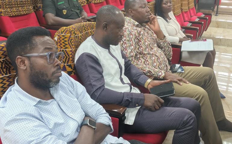 strategic engagement with key institutions, including the National Vaccine Institute, German Corporation for International Cooperation (GIZ), Centre for Plant Medicine Research (CPMR), Forestry Commission of Ghana, and Atlantic Life Sciences