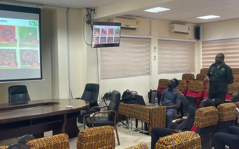 strategic engagement with key institutions, including the National Vaccine Institute, German Corporation for International Cooperation (GIZ), Centre for Plant Medicine Research (CPMR), Forestry Commission of Ghana, and Atlantic Life Sciences