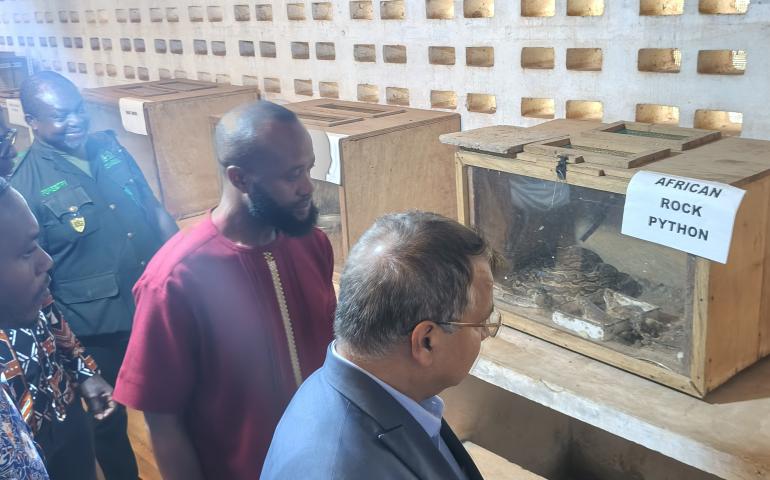 Visitiation to the botanical garden UCC