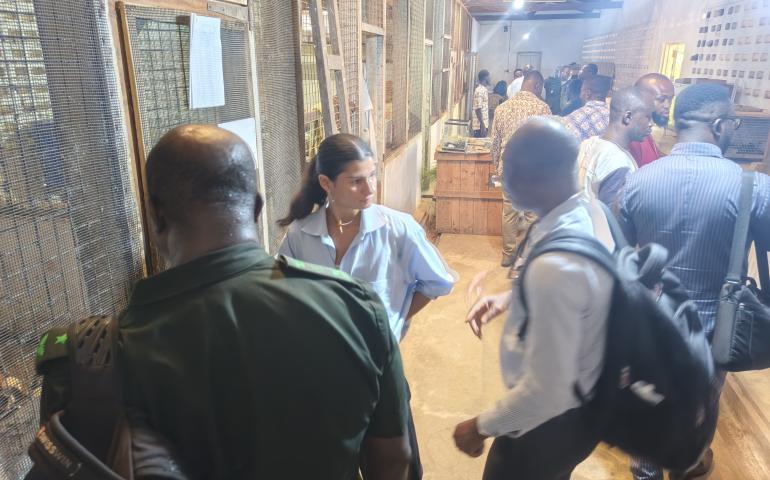 Visitiation to the botanical garden UCC