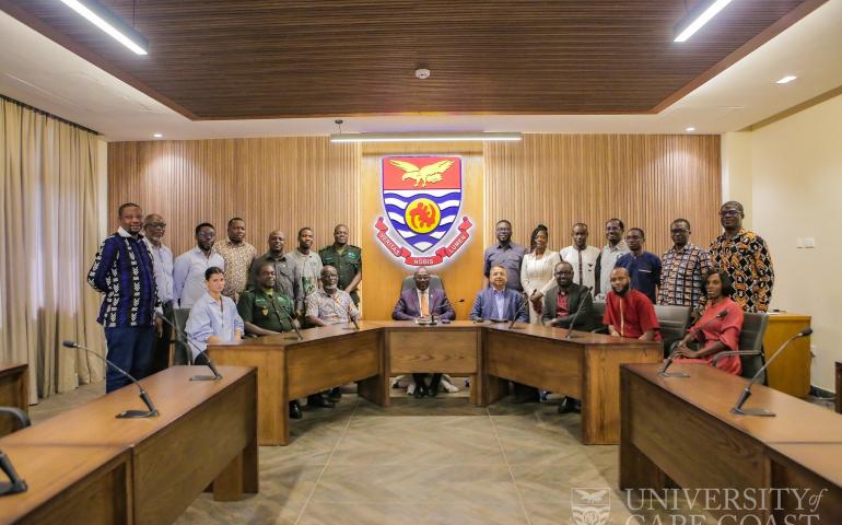 strategic engagement with key institutions, including the National Vaccine Institute, German Corporation for International Cooperation (GIZ), Centre for Plant Medicine Research (CPMR), Forestry Commission of Ghana, and Atlantic Life Sciences